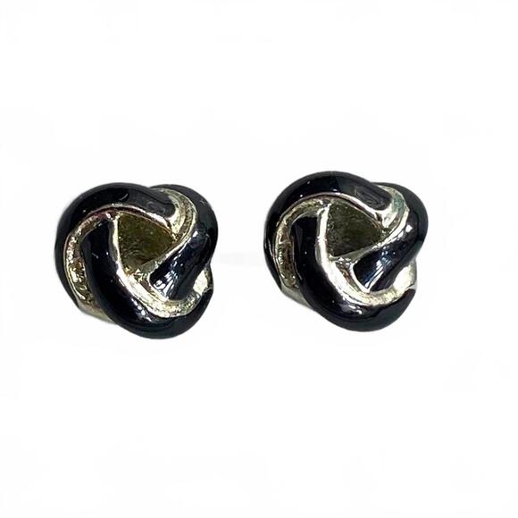 Express Black stud earrings - Picture 1 of 1